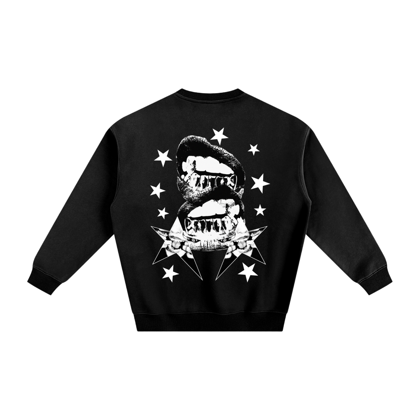 Lip Star Fleece Crew
