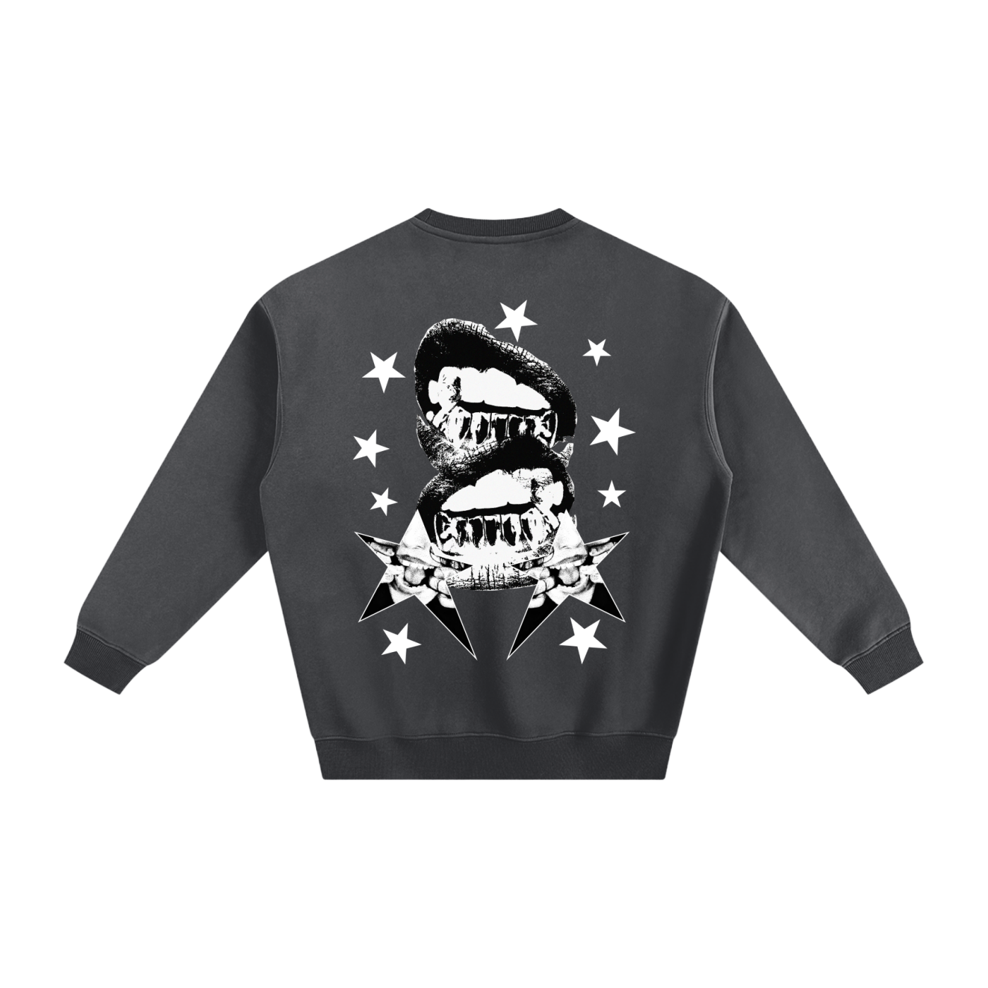 Lip Star Fleece Crew