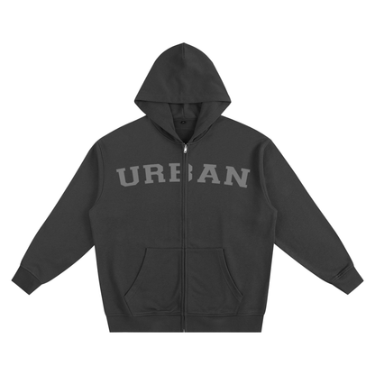 Basic Urban Zip Hoodie